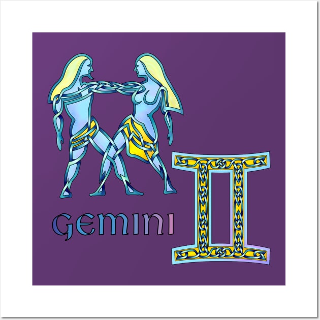 Gemini Wall Art by KnotYourWorld4